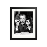 Salvador Dalí Presenting the Stone