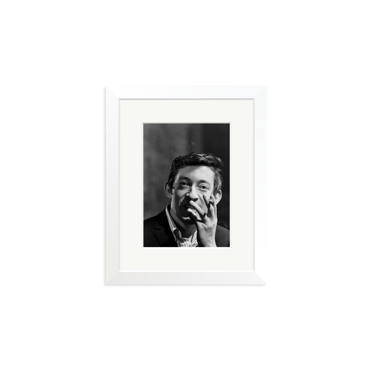Serge Gainsbourg, 1966 by Gamma Rapho | Framed Photography