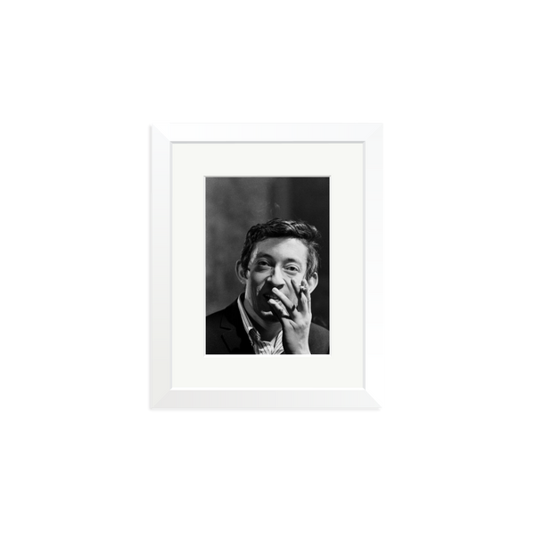Serge Gainsbourg, 1966 by Gamma Rapho | Framed Photography