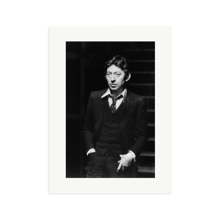 Serge Gainsbourg Portrait 1968 by Gamma Rapho | Photography
