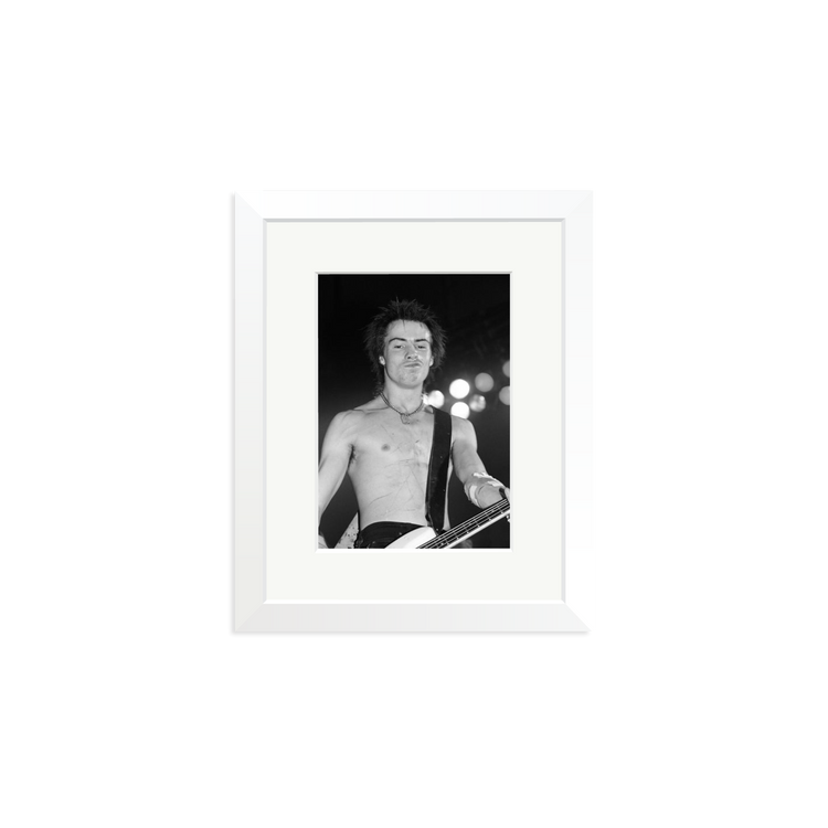 Sid Vicious at The Winterland Ballroom | Framed Photography