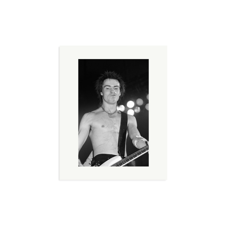 Sid Vicious at The Winterland Ballroom | Framed Photography