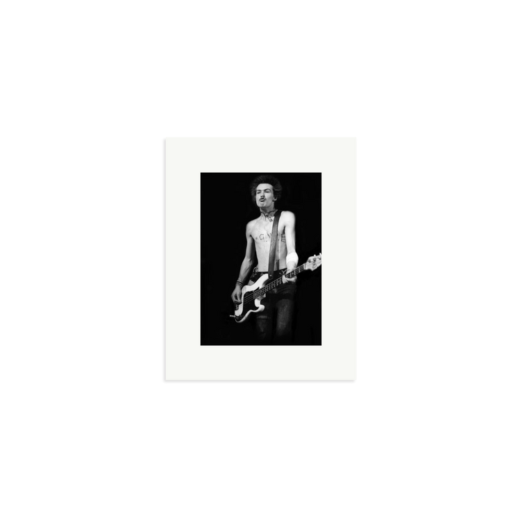 ☆SID SIDNAD VOL.5 CLIPS TWO Sid Vicious at The Winterland Ballroom | Framed Photography