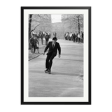 Skateboarding in Central Park