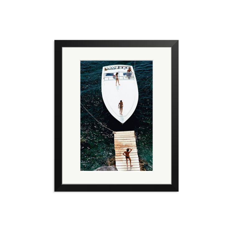 Slim Aarons 'Speedboat Landing' by Slim Aarons | Photography