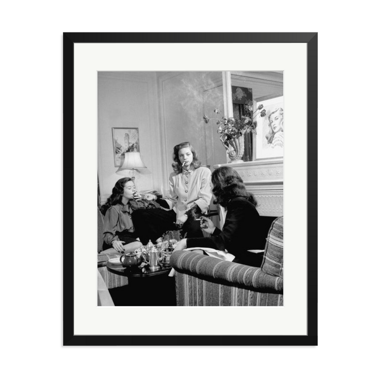 lauren bacall smoking cigarettes Lauren Bacall Smoking by Florence