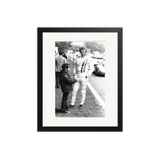 Steve McQueen and Son