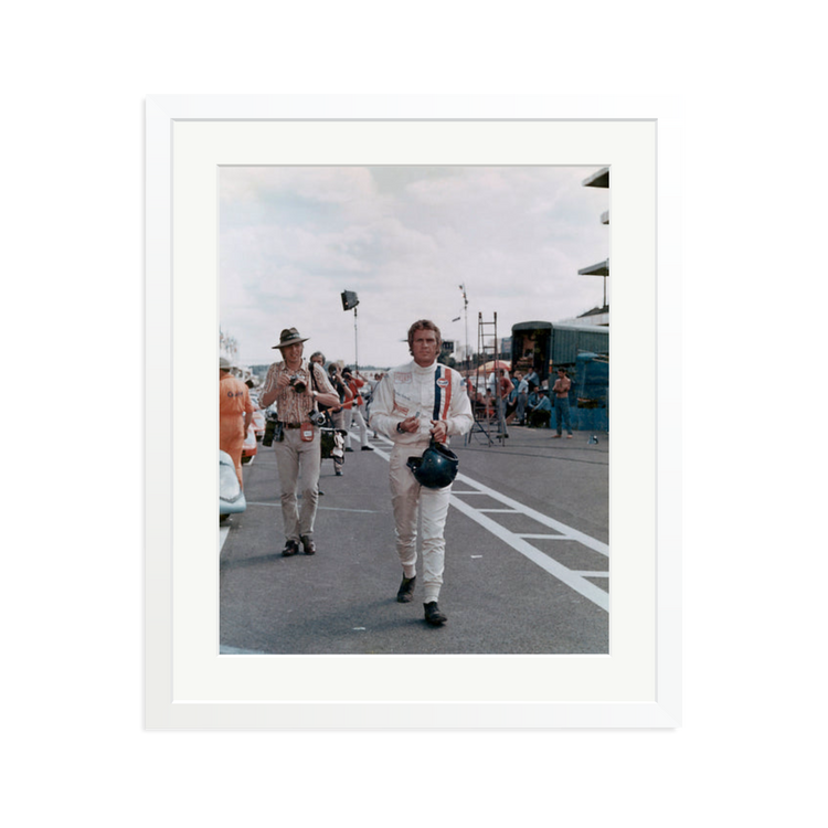 Steve McQueen on Set | Framed Photography