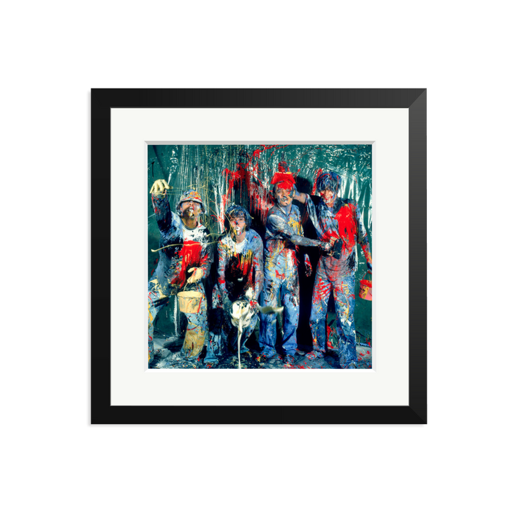 Stone Roses Paint by Kevin Cummins | Framed Photography