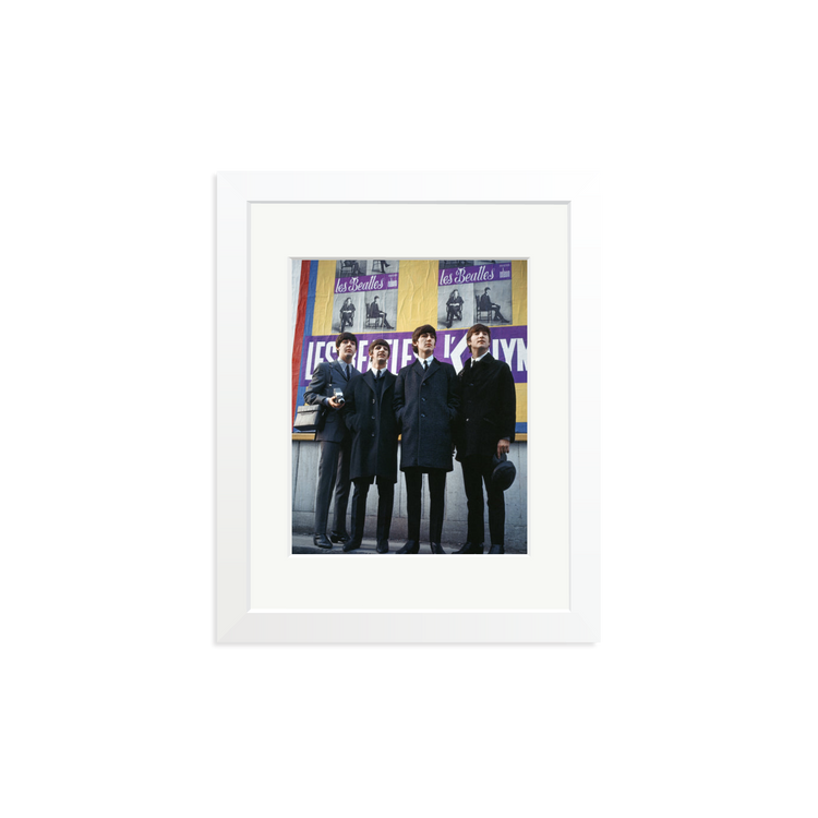 The Beatlesお宝モノクロ写真16枚セット The Beatles on Top of the Pops Print, 16th June 1966. Art