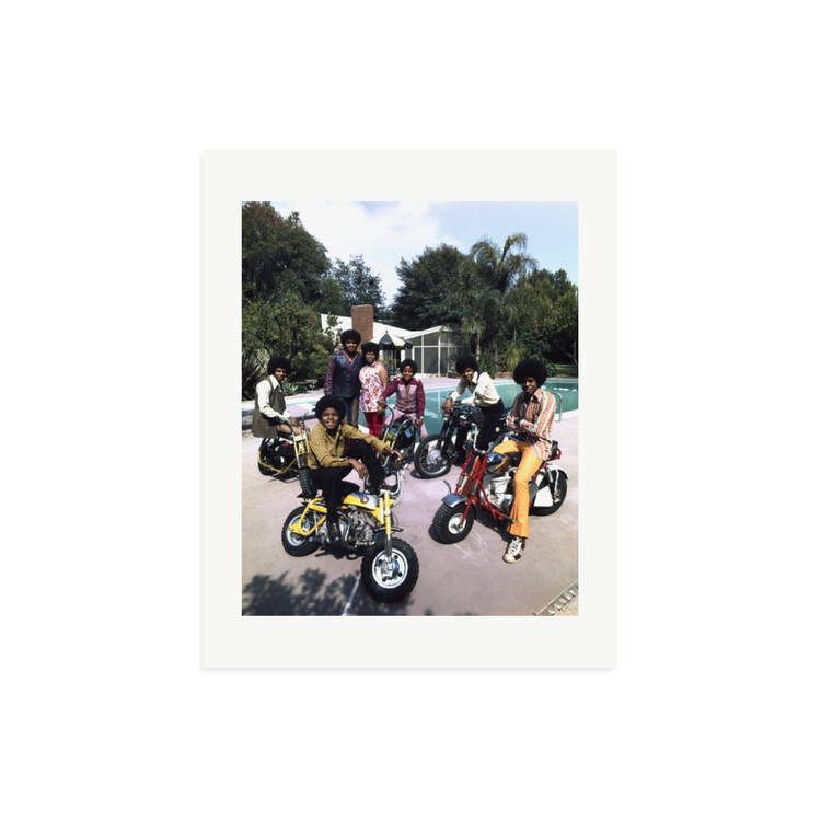 The Jackson Five by the Pool | Framed Photography