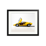 The Yellow Lamborghini Countach