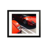 Two Ferrari F40s