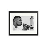 Tyson Kisses His Bird
