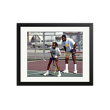 Venus and Richard On the Court