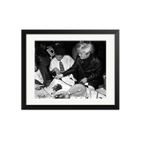Warhol and Basquiat at Mr Chow