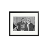 Warhol and Hockney