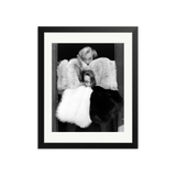 Women Modeling Outsize Muffs